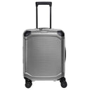 Travelite Millennium - 4-Rollen-Kabinentrolley 55 cm (silver)