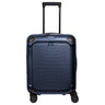 Travelite Millennium - 4-Rollen-Kabinentrolley mit Vortasche S 55 cm (navy)