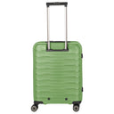 Travelite Mooby - 4-Rollen-Kabinentrolley mit Vortasche S 55 cm (grün) - Ansicht 4