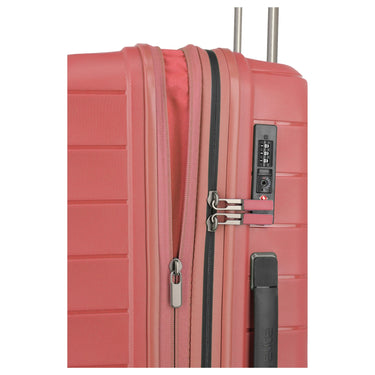 Travelite Mooby - 4-Rollen-Trolley M 66 cm erw. (rot) - Ansicht 9