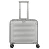Travelite Next - Trolley de negocios con 4 ruedas 45 cm (plata)