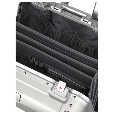 Travelite Next - 4-Rollen-Businesstrolley 45 cm (silber) - Ansicht 9