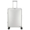 Travelite Next - Trolley con 4 ruedas M 67 cm (plata)