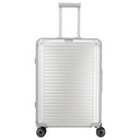 Travelite Next - 4-Rollen-Trolley M 67 cm (silber)
