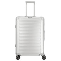 Travelite Next - 4-Rollen-Trolley M 67 cm (silber)