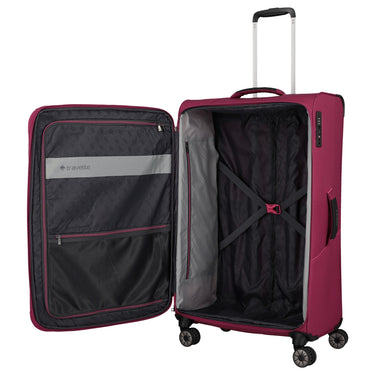 Travelite Skaii - 4-Rollen-Trolley L 78 cm erw. (abendrot) - Ansicht 6