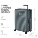 Victorinox Airox Advanced - 4-Rollen-Trolley L 75 cm erw. (storm) - Ansicht 8