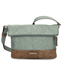 zwei Olli OT6 - Schultertasche 20/29 cm (eucalyptus)